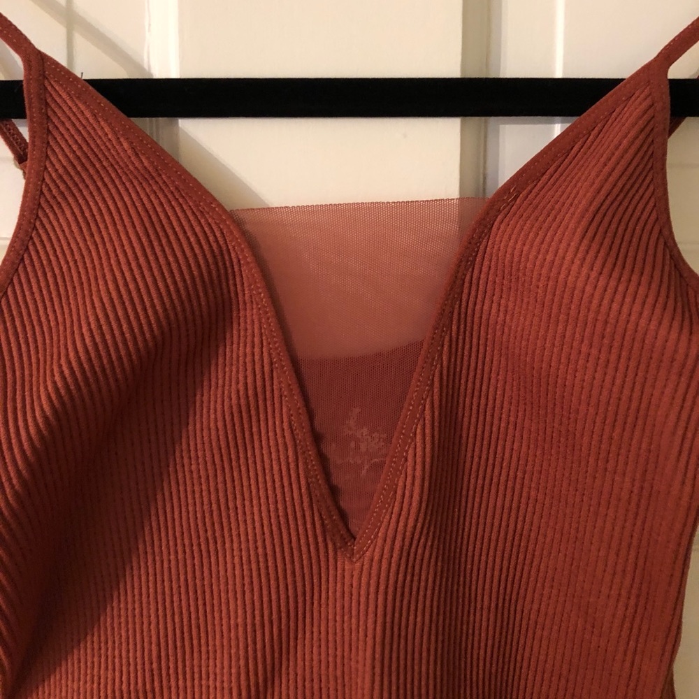 Ribbed tank top